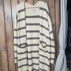 Striped cardigan
